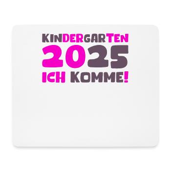 Kindergarten 2025 Kinder Geschenk Kita 2025 Deko - Mousepad (Querformat) - Weiß - Vorne