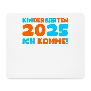 Kindergarten 2025 Kinder Geschenk Kita 2025 Deko - Mousepad (Querformat) - Weiß - Vorne