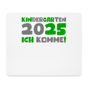 Kindergarten 2025 Kinder Geschenk Kita 2025 Deko - Mousepad (Querformat) - Weiß - Vorne