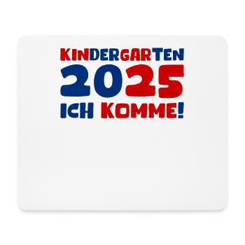 Kindergarten 2025 Kids Gift Kita 2025 Decoration - Mouse Pad (horizontal) - white - Front