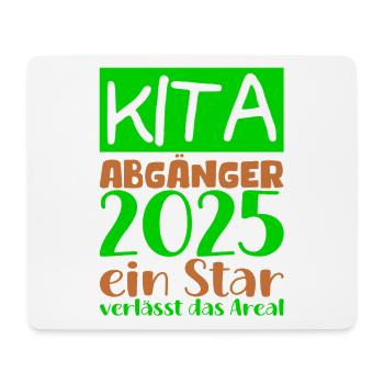 Abschied Kindergarten 2025 Geschenk Mädchen Jungen - Mousepad (Querformat) - Weiß - Vorne
