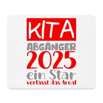 Abschied Kindergarten 2025 Geschenk Mädchen Jungen - Mousepad (Querformat) - Weiß - Vorne
