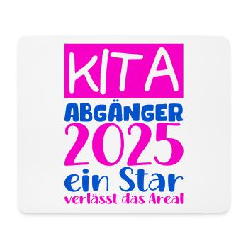 Abschied Kindergarten 2025 Geschenk Mädchen Jungen - Mousepad (Querformat) - Weiß - Vorne