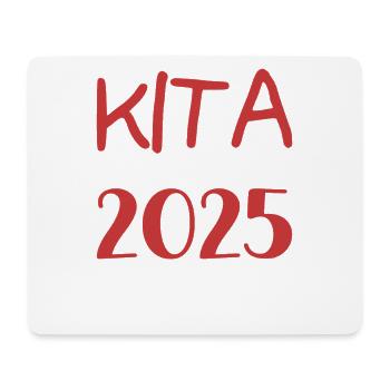 Abschied Kindergarten 2025 Geschenk Mädchen Jungen - Mousepad (Querformat) - Weiß - Vorne