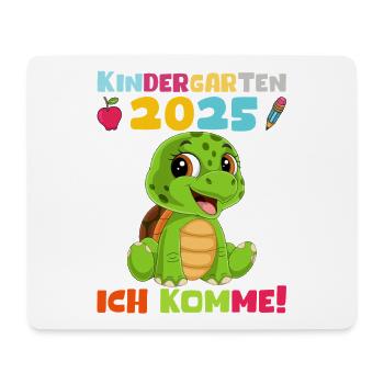 Jardin d’enfants 2025 Cadeau Kita 2025 Décoration - Tapis de souris (format paysage) - blanc - Devant