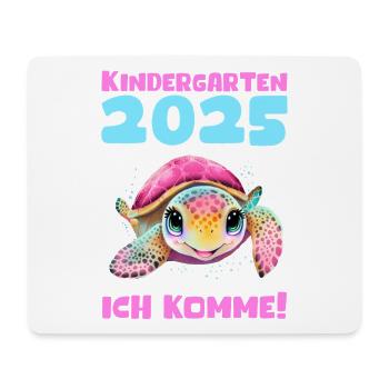 Jardin d’enfants 2025 Cadeau Kita 2025 Décoration - Tapis de souris (format paysage) - blanc - Devant