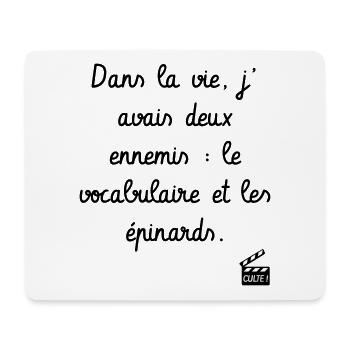 Kaameløtt - Réplique Culte - Citation Drôle - Tapis de souris (format paysage) - blanc - Devant