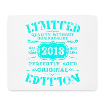 Geburtstag 2013 Limited Edition Geschenk Used Cool - Mousepad (Querformat) - Weiß - Vorne