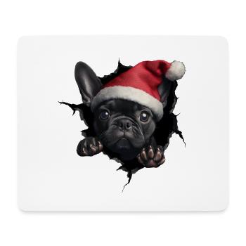 Dog owner dogs Christmas Christmas dog - Mouse Pad (horizontal) - white - Front
