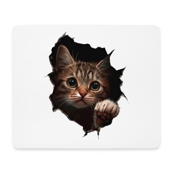 Funny Cats Cat Owner Cute Cat Pet - Mouse Pad (horizontal) - white - Front
