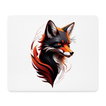 Funny Fox Fox Art Animal Nature Wildlife Animals - Mouse Pad (horizontal) - white - Front