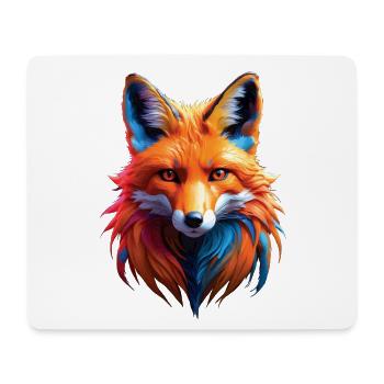 Funny Fox Fox Art Animal Nature Wildlife Animals - Mouse Pad (horizontal) - white - Front