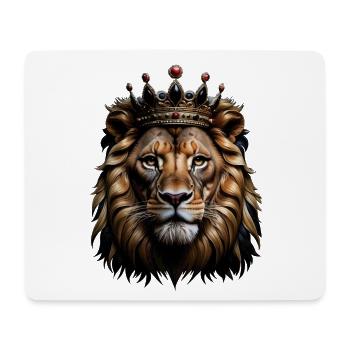 Lion Lover Wildlife Safari Art Lion Colorful - Mouse Pad (horizontal) - white - Front