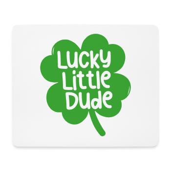 Lucky little dude - Mouse Pad (horizontal) - white - Front