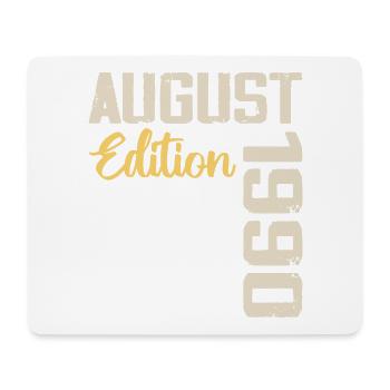 Jubiläum August 1990 - Limitierte Auflage August 1990 - Mousepad (Querformat) - Weiß - Vorne