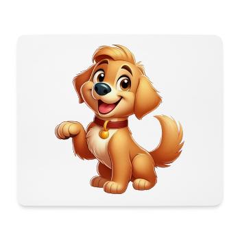 Labrador 2 - Mousepad (Querformat) - Weiß - Vorne