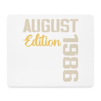 Anniversary August 1986 - Limited Edition August 1986 - Mouse Pad (horizontal) - white - Front