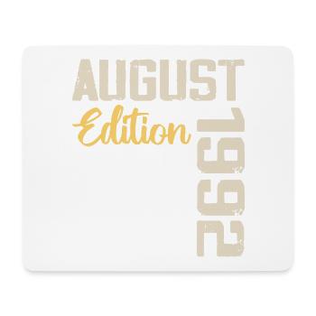 Anniversary August 1992 - Limited Edition August 1992 - Mouse Pad (horizontal) - white - Front