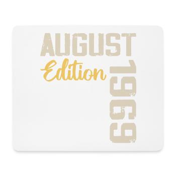 Jubiläum August 1969 - Limitierte Auflage August 1969 - Mousepad (Querformat) - Weiß - Vorne
