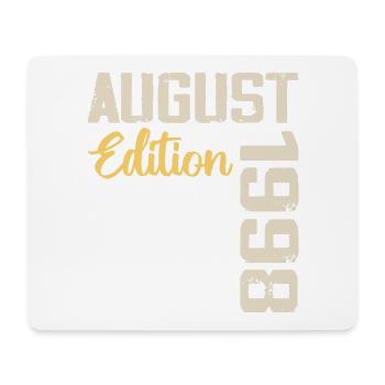 Anniversary August 1998 - Limited Edition August 1998 - Mouse Pad (horizontal) - white - Front