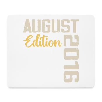 Anniversary August 2016 - Limited Edition August 2016 - Mouse Pad (horizontal) - white - Front