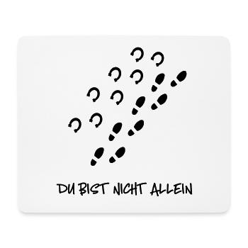 Horse - Mouse Pad (horizontal) - white - Front