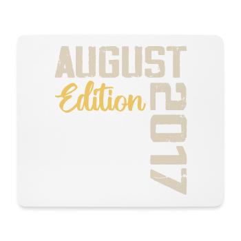Anniversaire Août 2017 - Edition Limitée Août 2017 - Tapis de souris (format paysage) - blanc - Devant