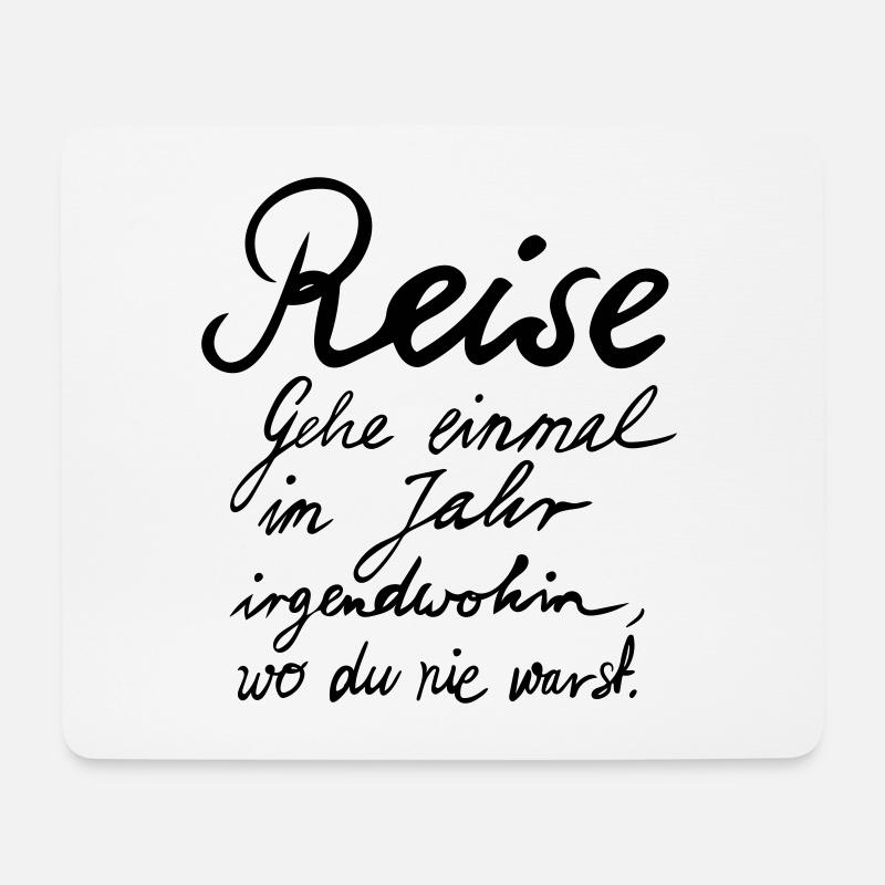 Adventure Trip - Mouse Pad (horizontal) - white