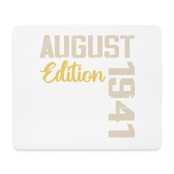 Anniversaire Août 1941 - Edition Limitée Août 1941 - Tapis de souris (format paysage) - blanc - Devant