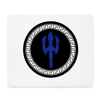 dreizack 002 - Mousepad (Querformat) - Weiß - Vorne