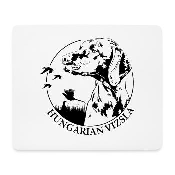 HUNGARIAN VIZSLA Chien de chasse Wilsigns - Tapis de souris (format paysage) - blanc - Devant