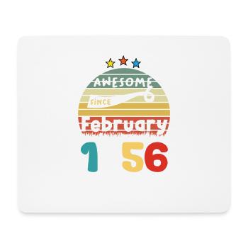 1956 Vintage Retro Jubiläum Limitierte Auflage - Mousepad (Querformat) - Weiß - Vorne