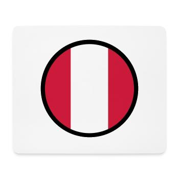Unter dem Zeichen von Peru - Mousepad (Querformat) - Weiß - Vorne