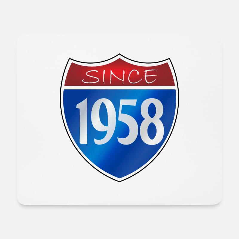 Since 1958 - Mouse Pad (horizontal) - white