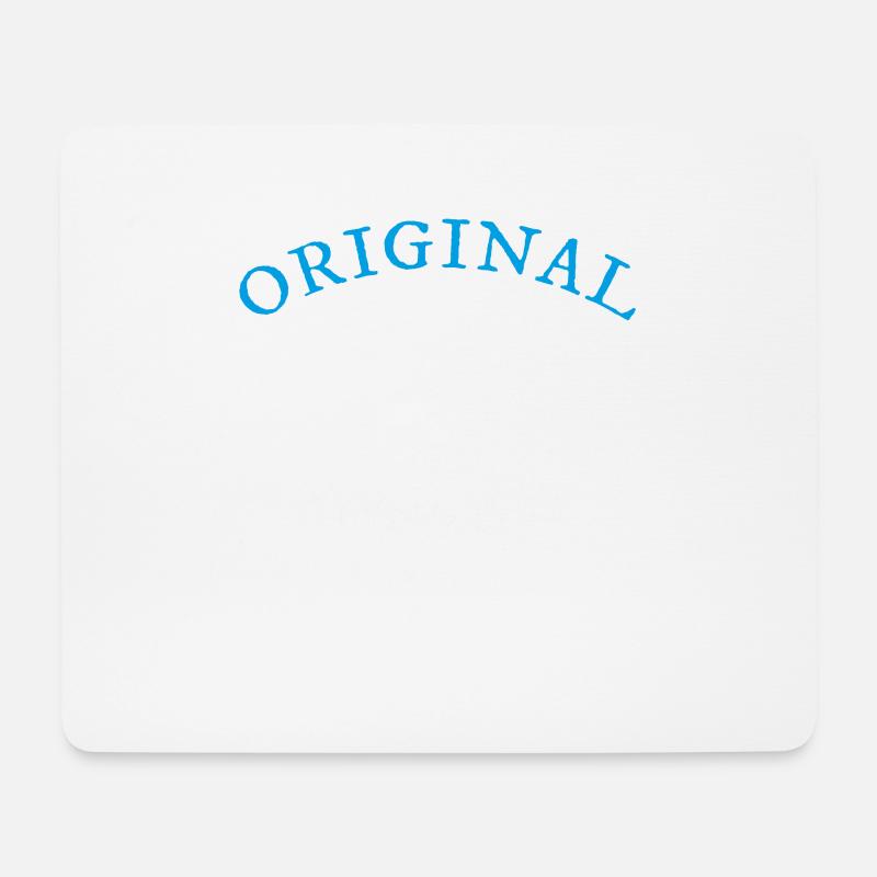 Original 100% Elvis, Geschenk, Namen - Mousepad (Querformat) - Weiß