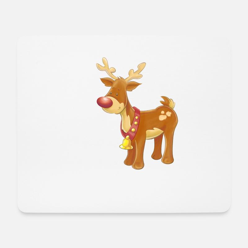 Ready, Santa? - Mousepad (Querformat) - Weiß