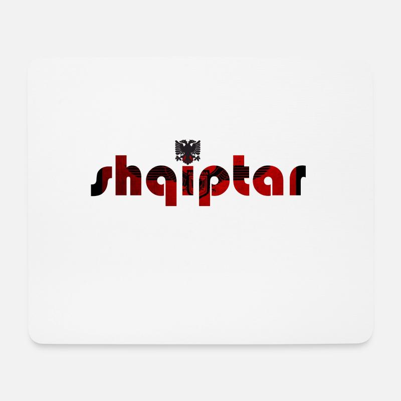 Albania - Mousepad (Querformat) - Weiß
