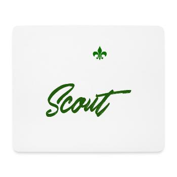 Eat Sleep Scout Repeat - Mousepad (Querformat) - Weiß - Vorne