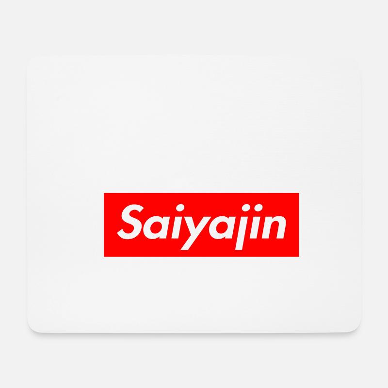 Saiyajin - Mousepad (Querformat) - Weiß