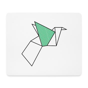 crane - Mouse Pad (horizontal) - white - Front