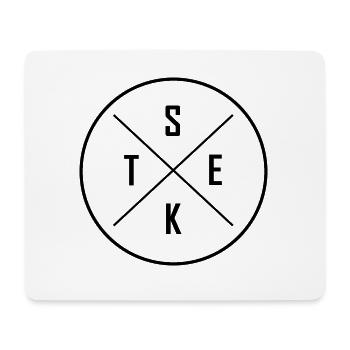 Sekt - Mousepad (Querformat) - Weiß - Vorne