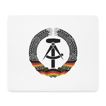 DEUTSCHES ARBEITERWAPPEN OSSI OSTALGIE DDR - Mousepad (Querformat) - Weiß - Vorne