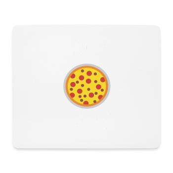 Pizza Day! Essen Geschenk - Mousepad (Querformat) - Weiß - Vorne