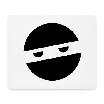 Cool Ninja! - Mousepad (Querformat) - Weiß - Vorne