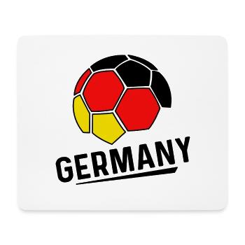 Deutschland Fußball Nationalmannschaft Flagge - Mousepad (Querformat) - Weiß - Vorne