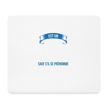 Jean-Louis idéal mythe cadeau noël - Tapis de souris (format paysage) - blanc - Devant