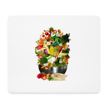 Food Food Vegetables Fruit Kitchen - Mouse Pad (horizontal) - white - Front