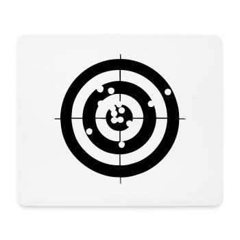 Target Hobby Sport Shooting Gift Idea - Mouse Pad (horizontal) - white - Front