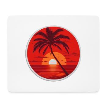 Sunset - Mouse Pad (horizontal) - white - Front
