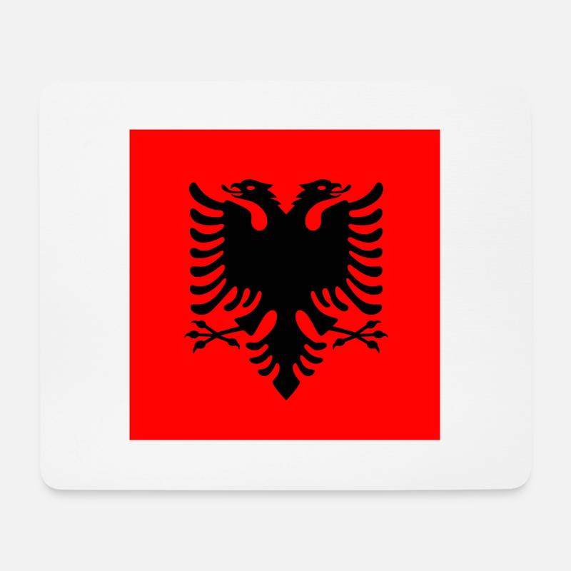 Albanien - albania - Mousepad (Querformat) - Weiß
